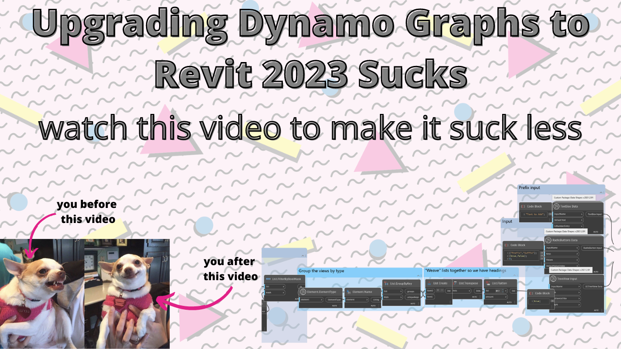 How to Fix Overlapping Nodes in Dynamo for Revit 2023